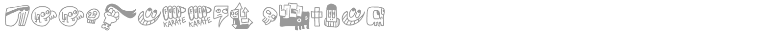Woodcutter Asylum font preview